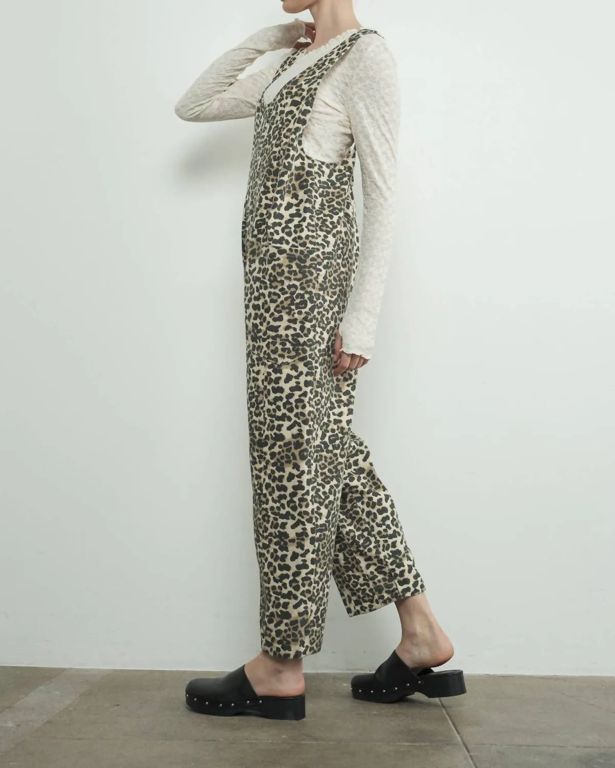 Aaron & Amber - Leopard Print Jumpsuit