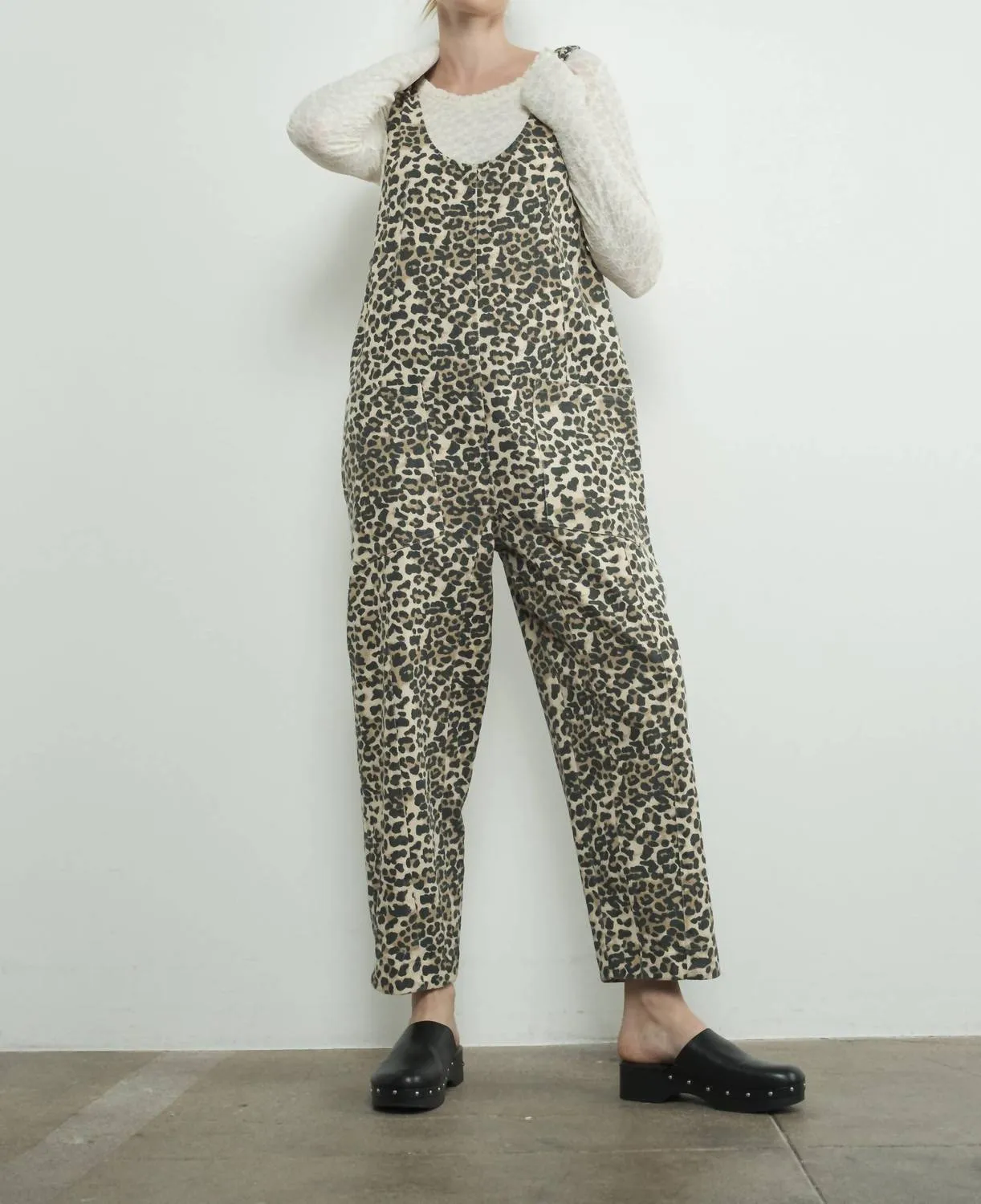 Aaron & Amber - Leopard Print Jumpsuit