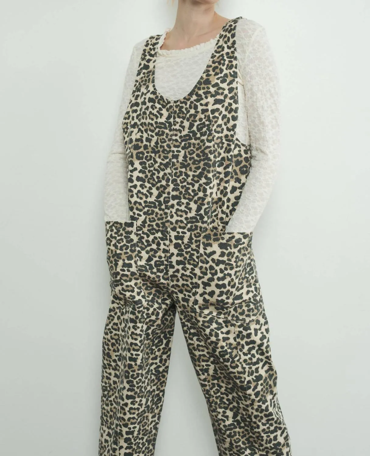Aaron & Amber - Leopard Print Jumpsuit