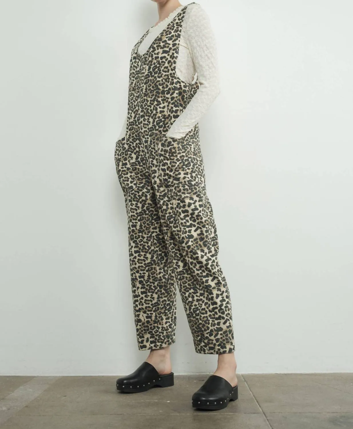 Aaron & Amber - Leopard Print Jumpsuit