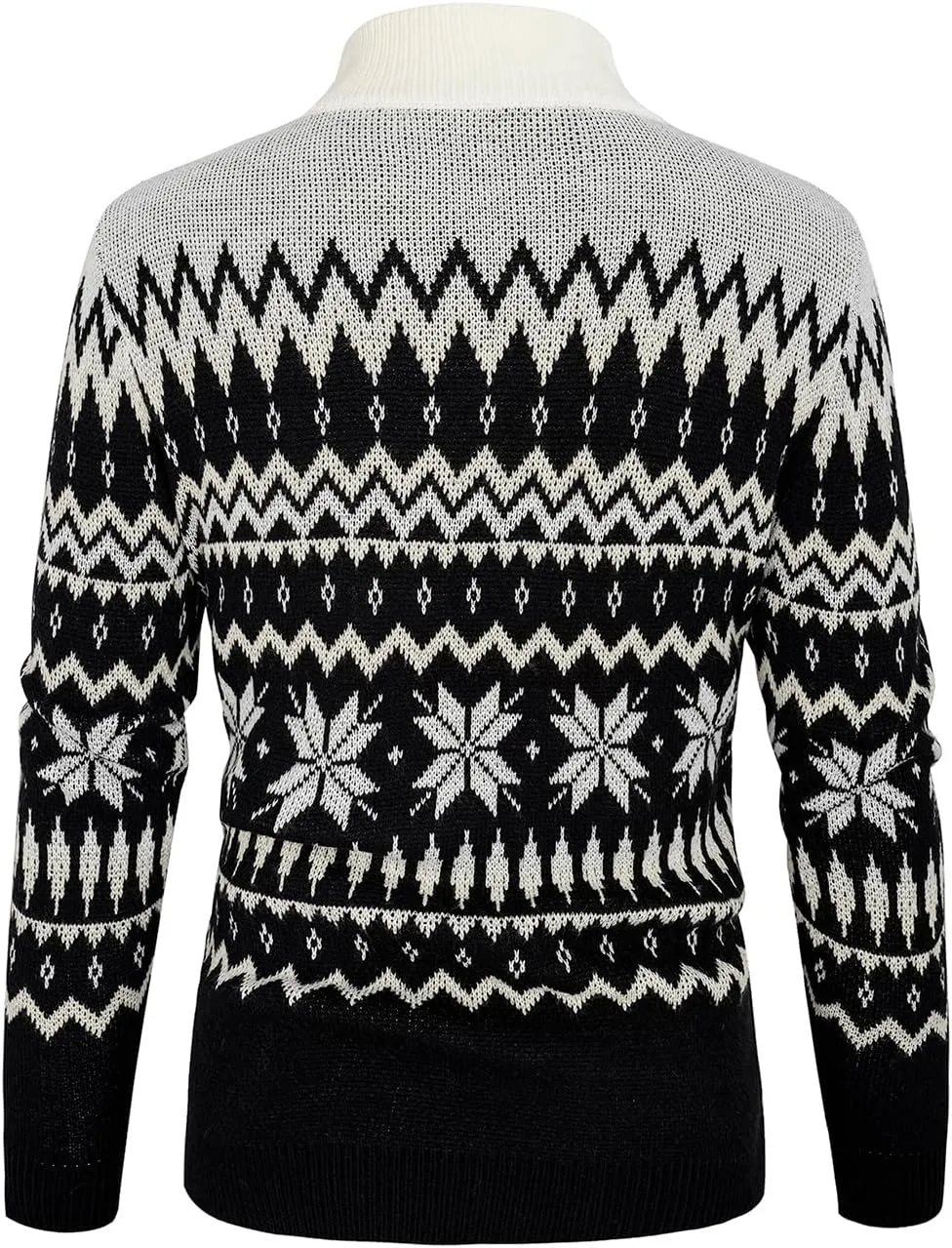 Aiyino Men's Halloween Christmas Knitted Pullover Sweater Warm Long Sleeve Polo Sweaters
