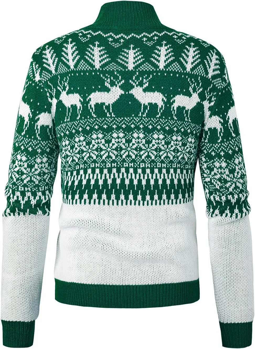 Aiyino Men's Halloween Christmas Knitted Pullover Sweater Warm Long Sleeve Polo Sweaters