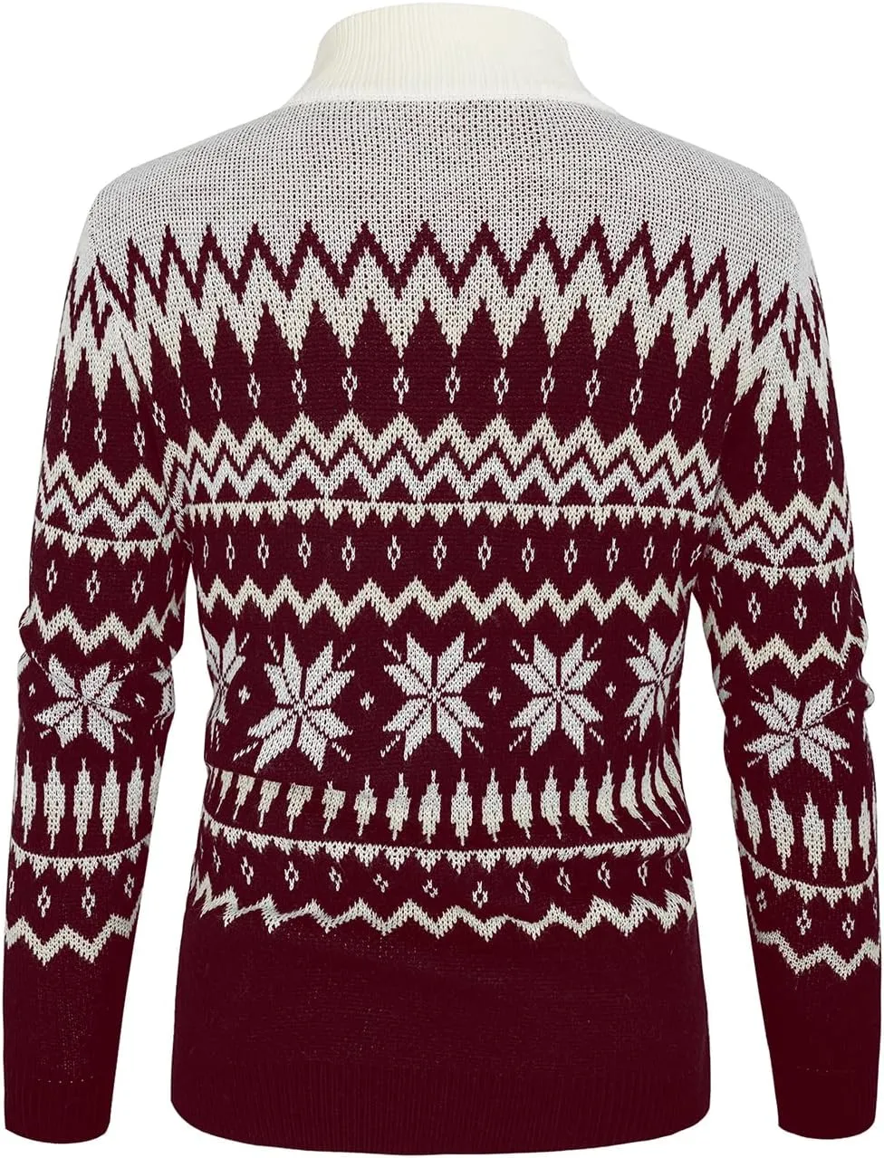 Aiyino Men's Halloween Christmas Knitted Pullover Sweater Warm Long Sleeve Polo Sweaters