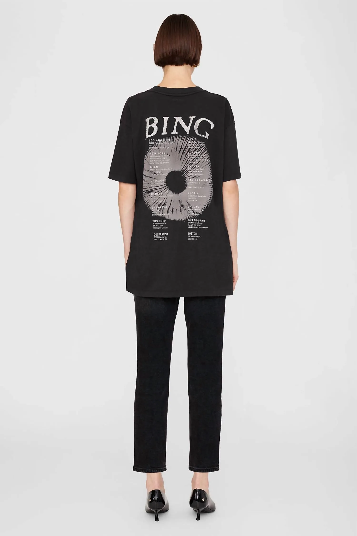 Anine Bing - Walker Short Sleeve Top