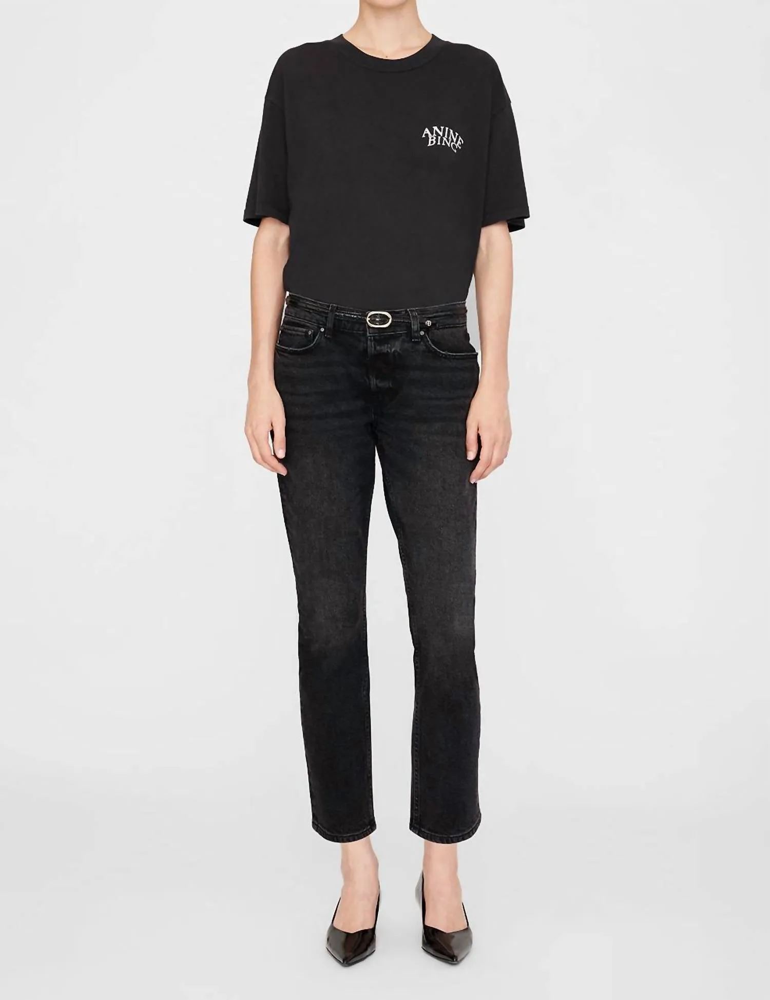 Anine Bing - Walker Short Sleeve Top