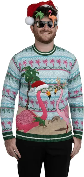 Blizzard Bay Men's Ugly Christmas Sweater Santa