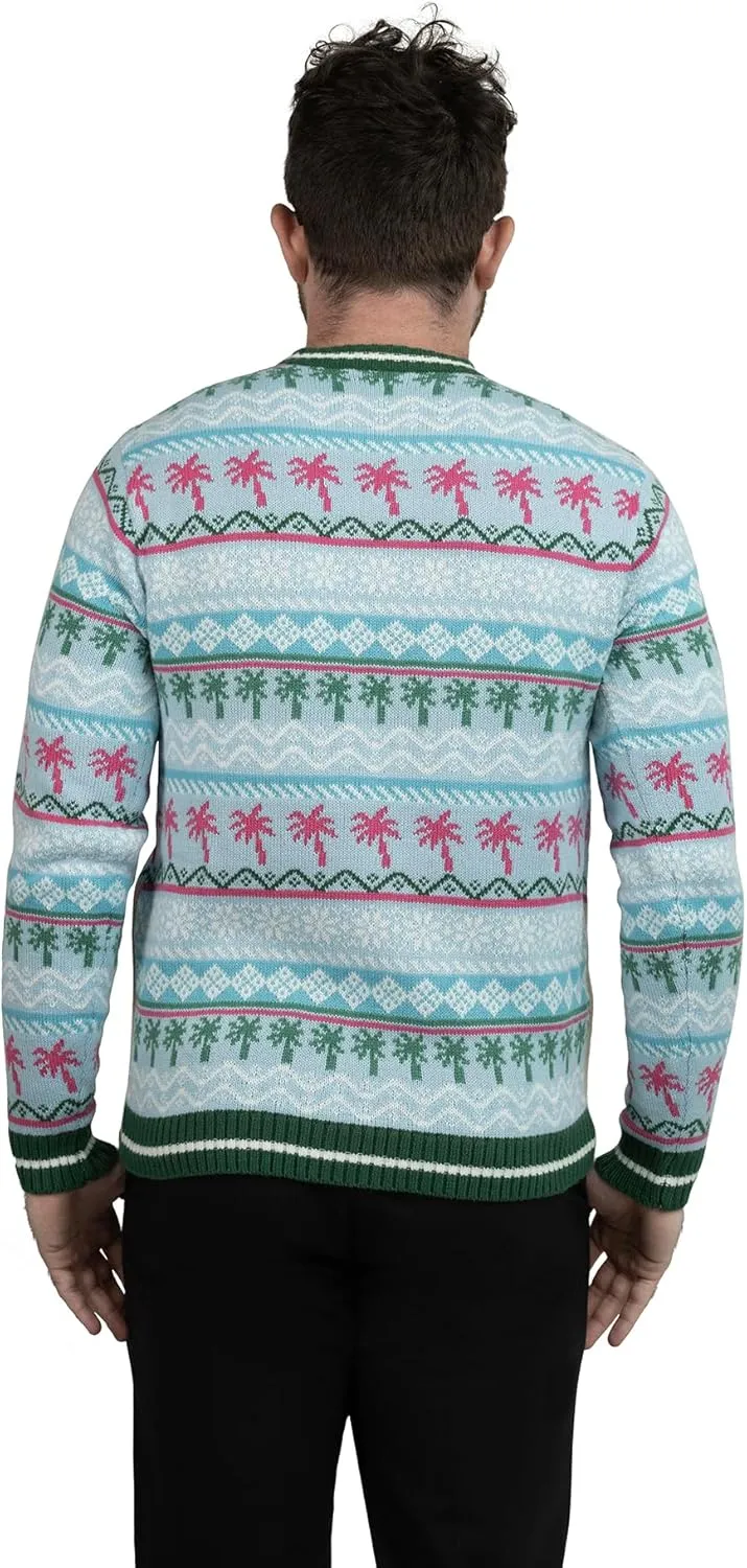 Blizzard Bay Men's Ugly Christmas Sweater Santa