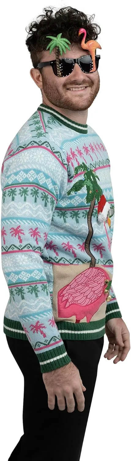 Blizzard Bay Men's Ugly Christmas Sweater Santa
