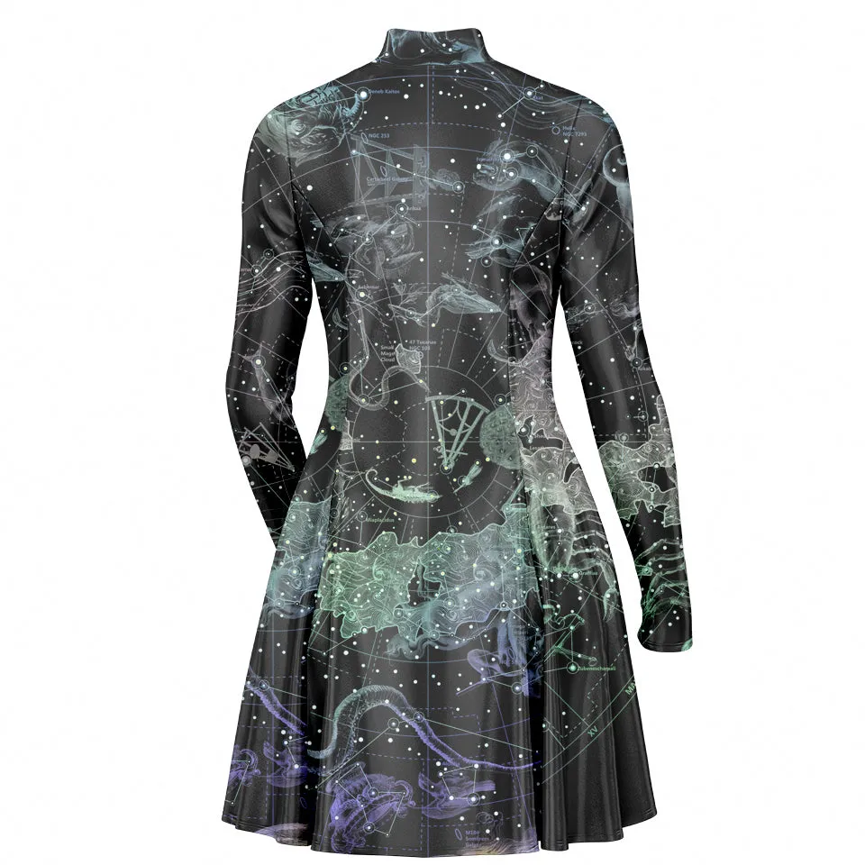 Constellations Skater Dress
