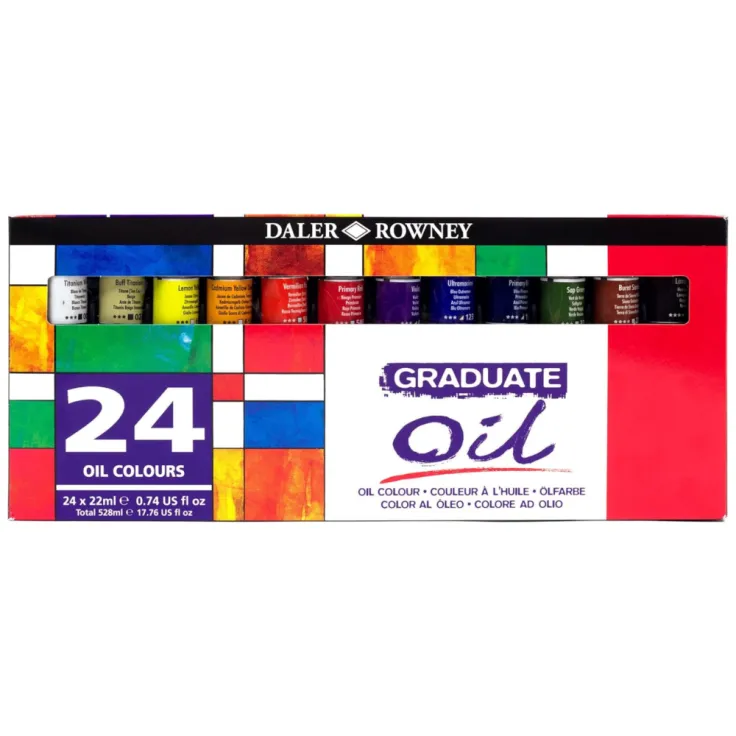 Daler-Rowney Graduate Oil Set