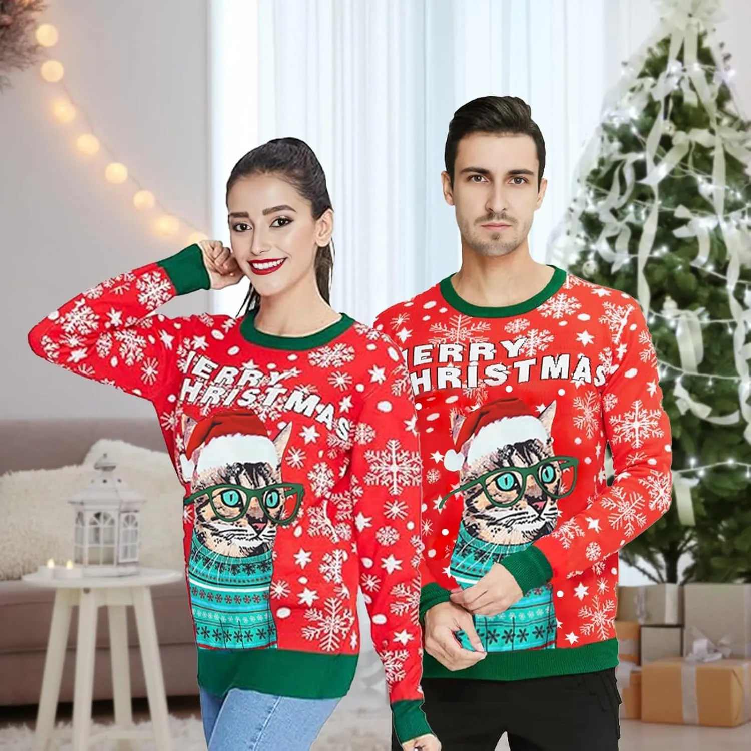 Family Matching Christmas Sweatshirt Ugly Christmas Sweater for Boys Girls Pullover Men Women Funny Xmas Clothes