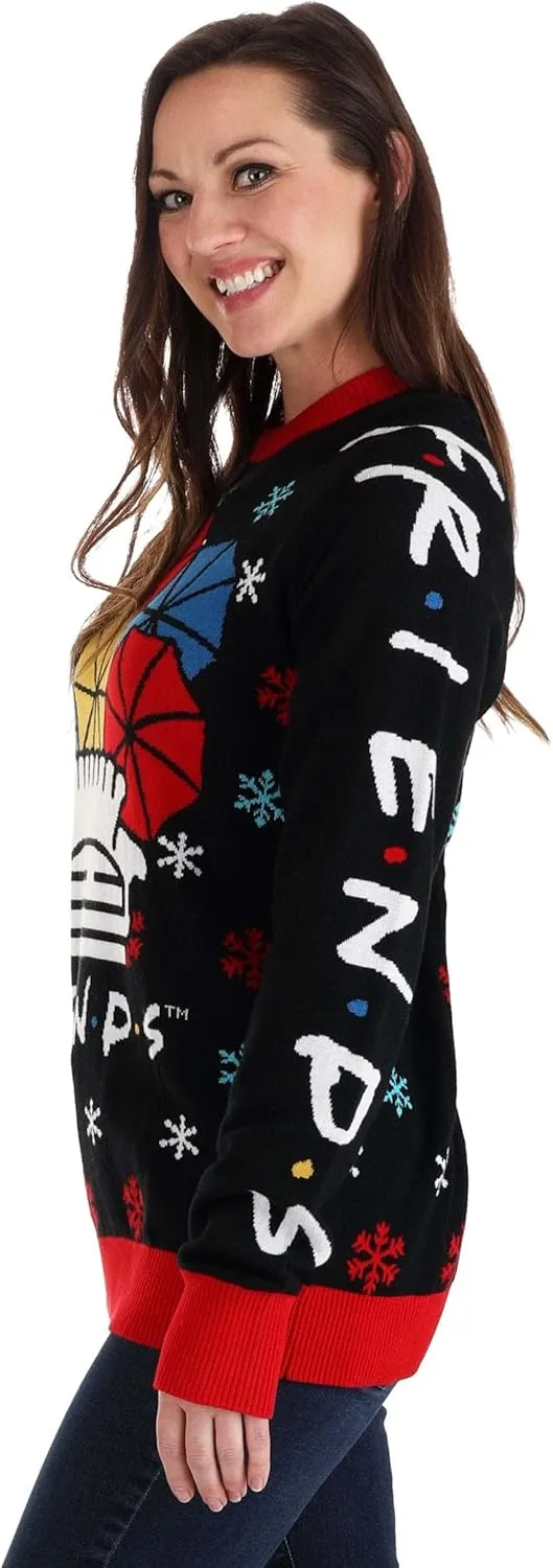 Friends TV Show Ugly Christmas Sweater for Adults, Friends TV Series Ugly Holiday Sweaters, Friends Xmas Crewneck