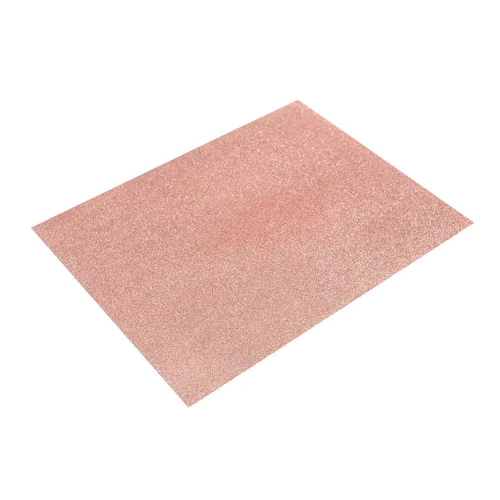 Jolee's Easy Image Iron-On Transfer Single Sheet 8.5"X11" - Rose Gold Glitter*