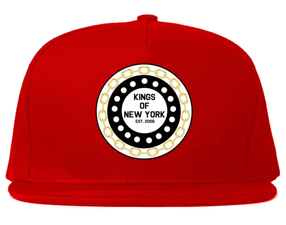 Kings Of NY Chain Logo Snapback Hat