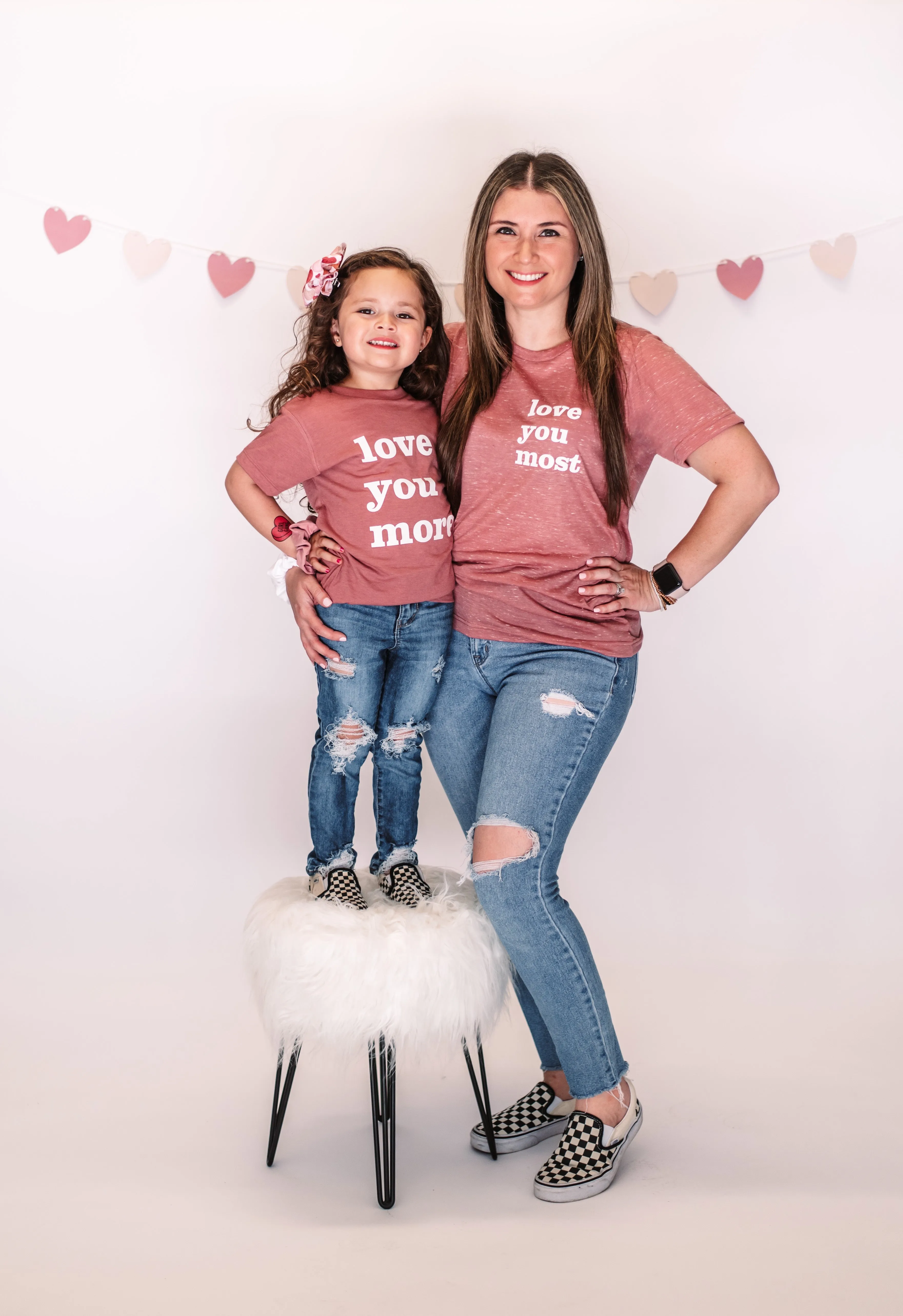 Love You Most | Mauve Adult Tee