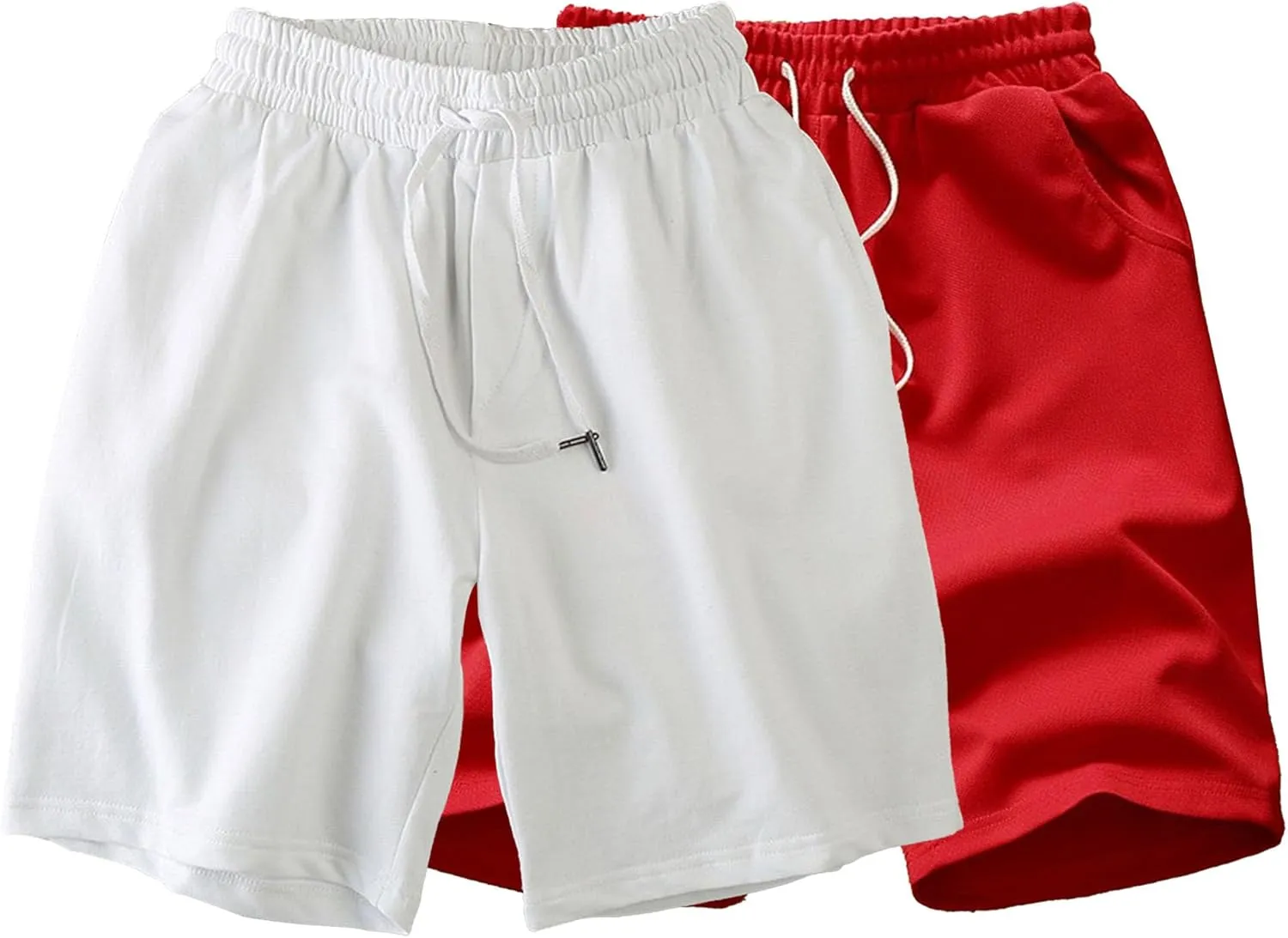 Men's Running Athletic Shorts Lightweight Quick Dry Sports Short Workout Gym Shorts with Pockets