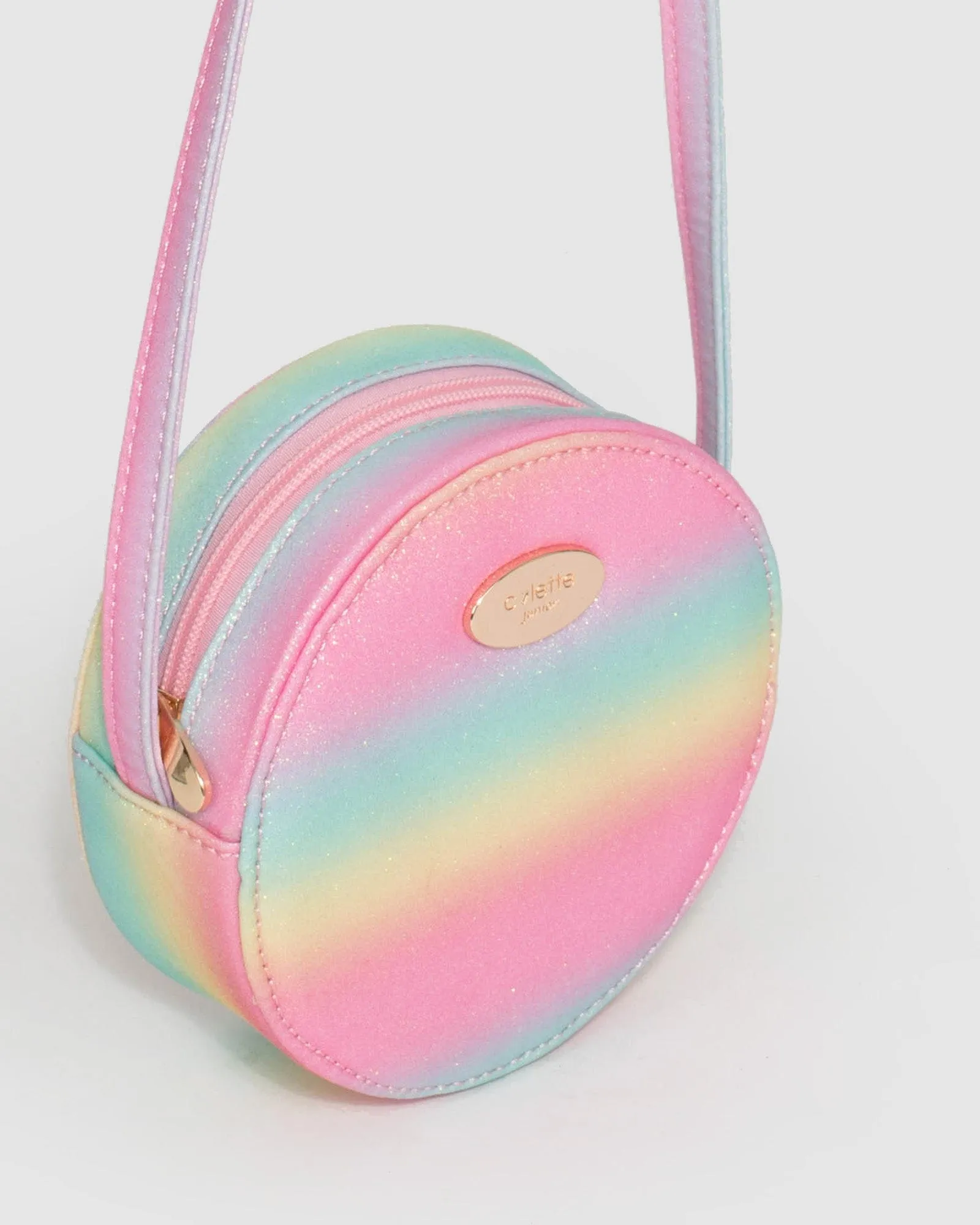 Multi Colour Ivy Kids Round Crossbody Bag