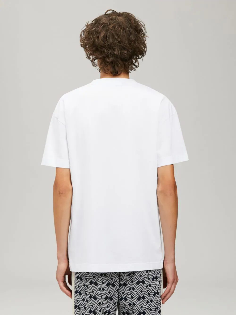 Palm Angels Los Angeles Sprayed Logo Tee White