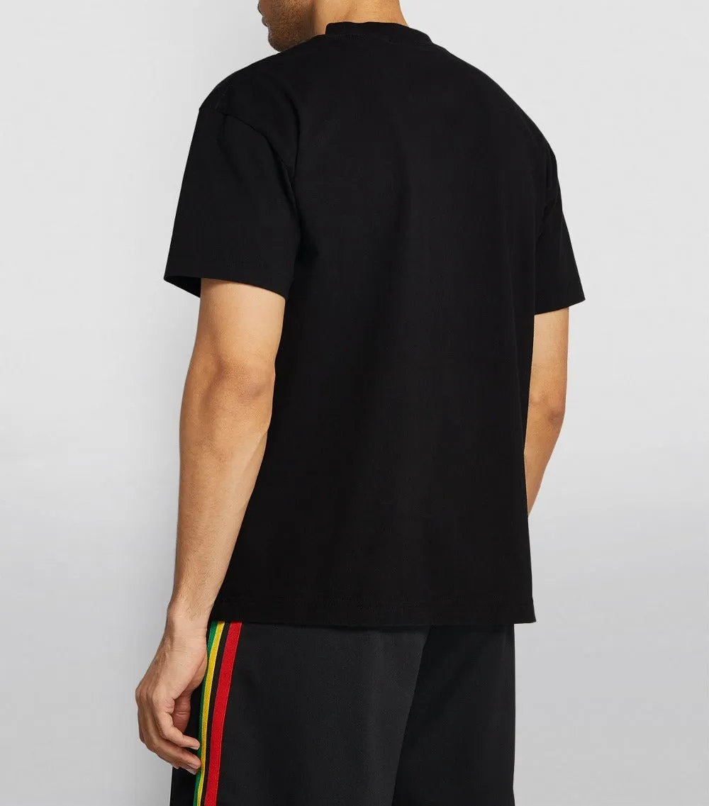 Palm Angels Miami Logo Tee Black