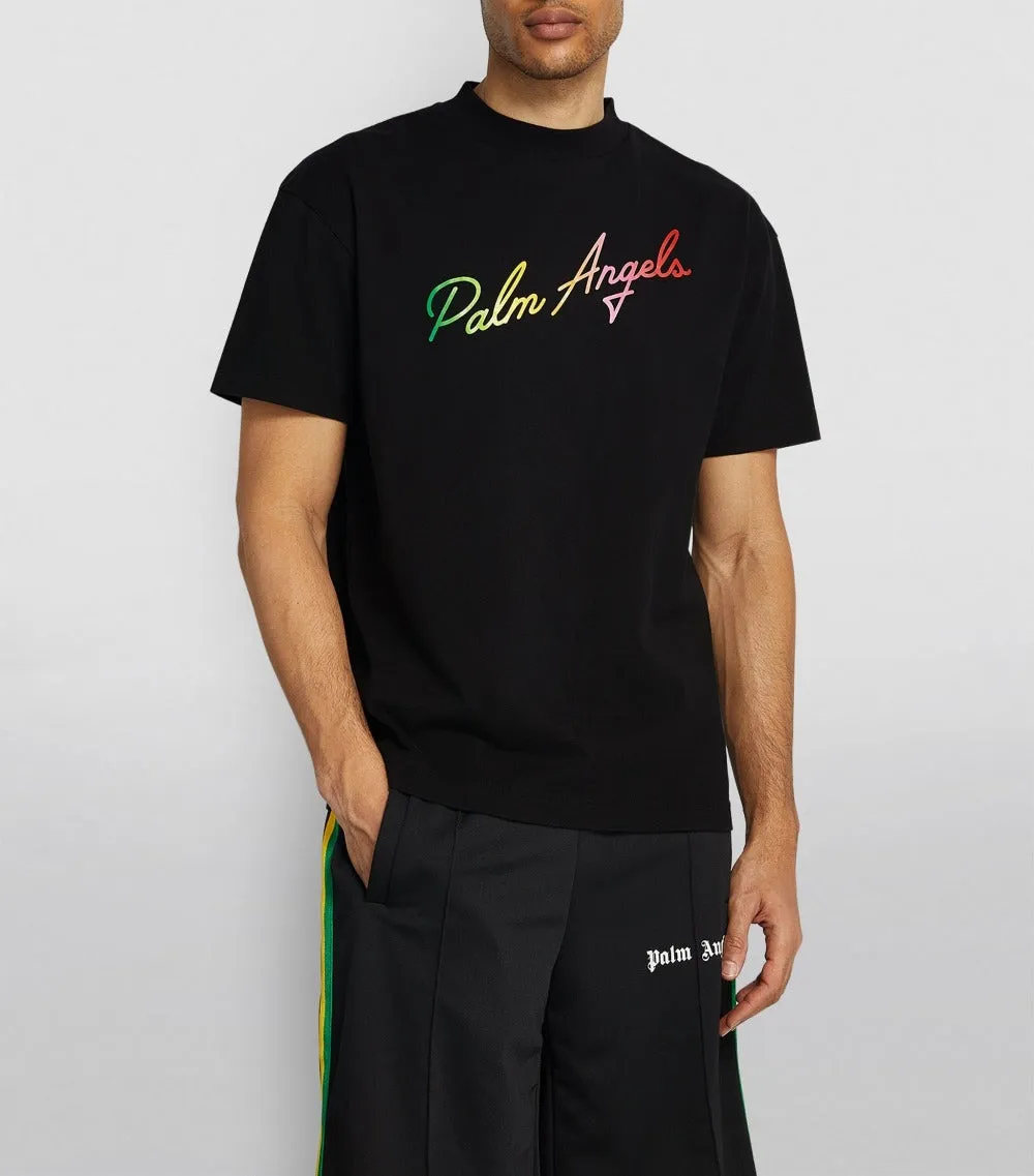 Palm Angels Miami Logo Tee Black