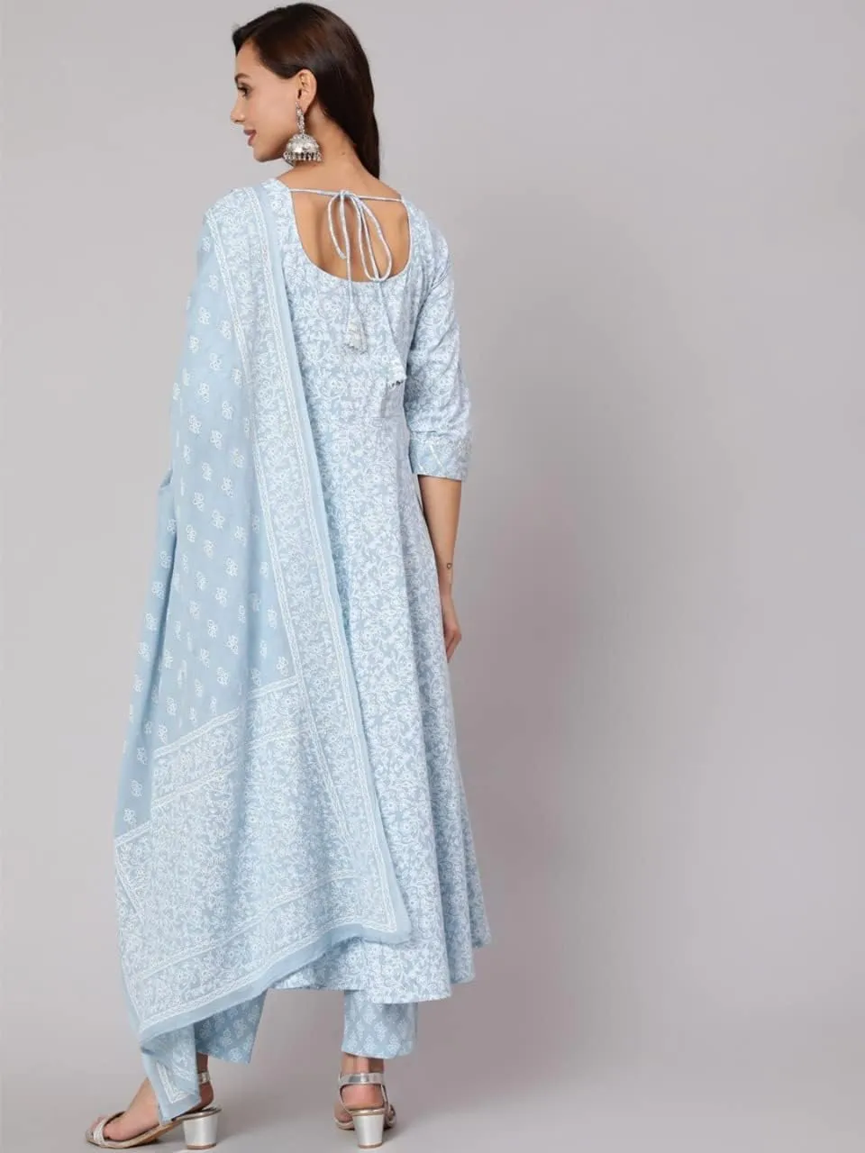 Rayon Kurti Peplum top with latkans Gota and lace Embroidery Work Festive Dress