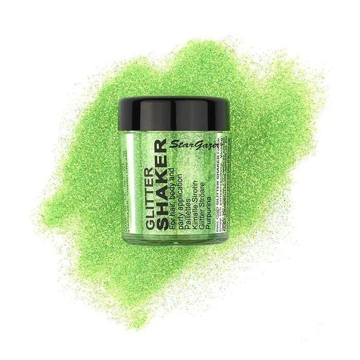 Stargazer Neon UV Green Glitter Shaker Pot 5g