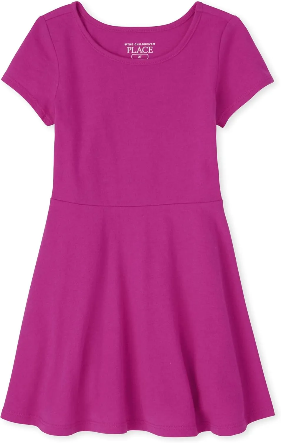 The Children's Place baby girls Basic Skater Dress