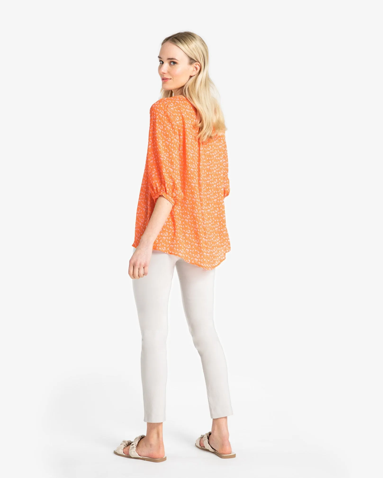 Vitali Pants with Front Pockets, White