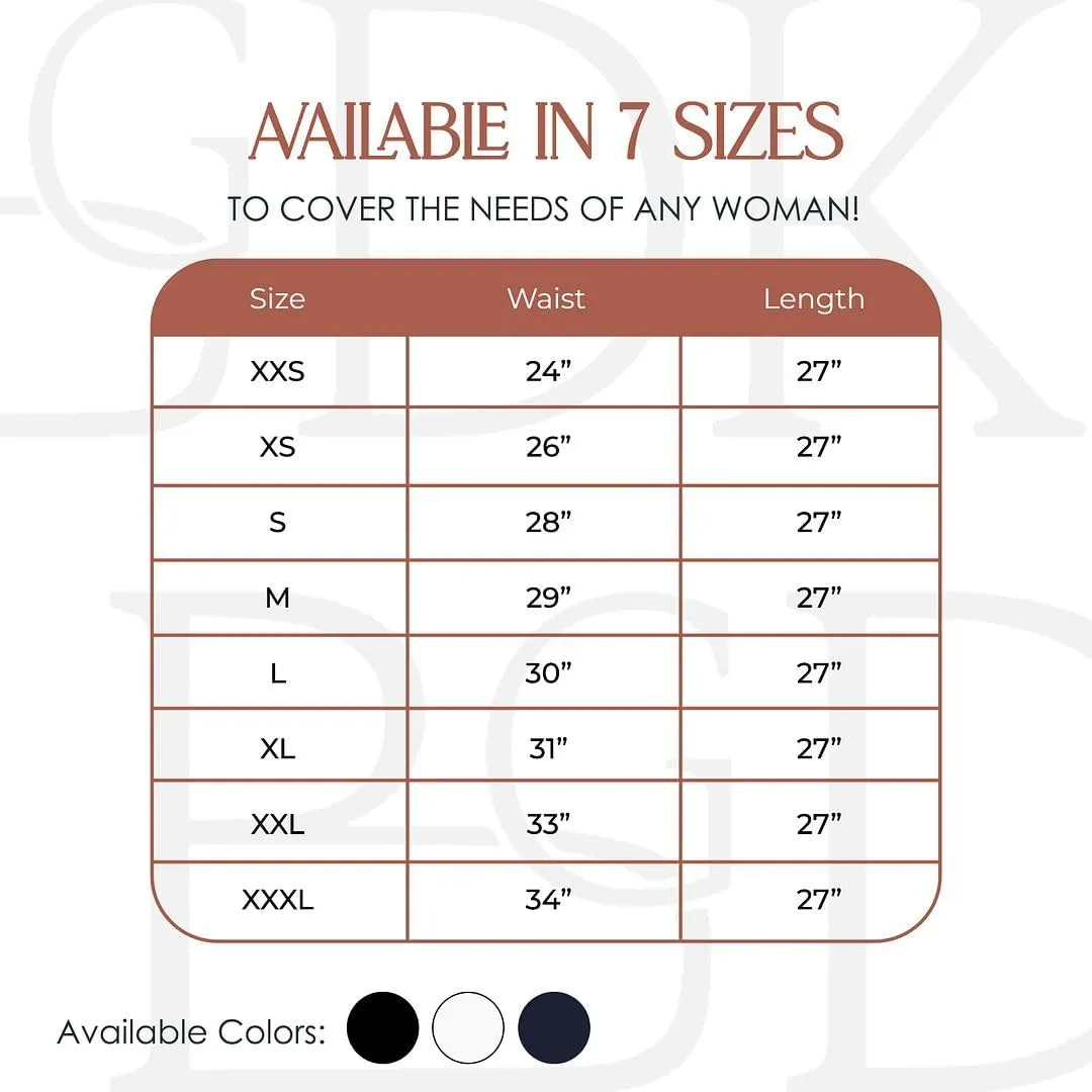 Women’s A-Line Circle Skater Knee Length Skirt- Elastic Waist Business Office Skirt