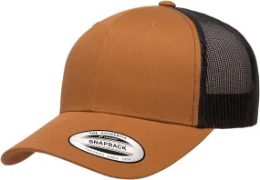 Yupoong Classic Premium Mesh 6 Panel Retro Trucker Cap | Mid Profile Snapback | OSFA | Bulk Pack Available